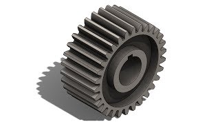 Solidworks Tutorial40  Design a Gear [upl. by Kristina5]