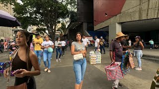 🇻🇪 Walking Tour Downtown Caracas Venezuela [upl. by Annecorinne]