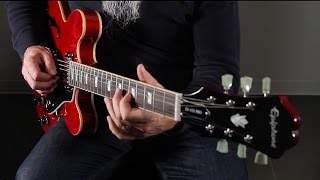 Epiphone ES335 PRO Guitar Demo amp Overview [upl. by Ede]