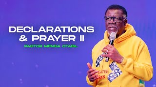 Declarations and Prayer 2  Pastor Mensa Otabil [upl. by Accebor]