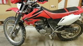 CRF230L Suspension Modifications [upl. by Jaymie]