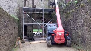 Découvrez le nouveau pontlevis du château de LassaylesChâteaux [upl. by Cordula]