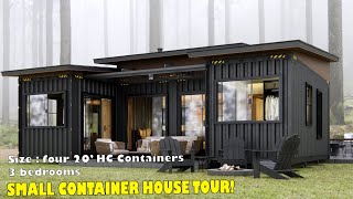 Shipping container homes  3 bedrooms  Simple and Cozy Home [upl. by Danais458]