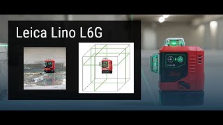 Leica Lino L6G Demo  Multiline laser Level [upl. by Iolande]