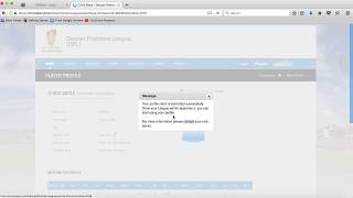 Cricclubs Site demo 11  How to claim your player profile [upl. by Buehler883]