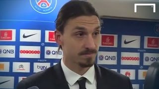 Ibrahimović gives journalist a hard time [upl. by Hcir]