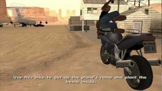 GTA San Andreas  Walkthrough  Mission 71  Stowaway Alternative Ending HD [upl. by Nomla]