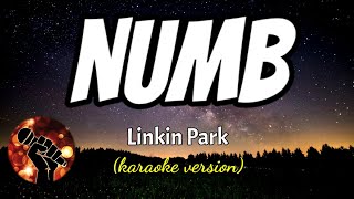 NUMB  LINKIN PARK karaoke version [upl. by Yesdnil]