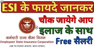 जानिए ईएसआई मेडिकल के फायदे  ESIC Benefits in Hindi  ESI kya hota hai  Humsafar Tech [upl. by Bebe]