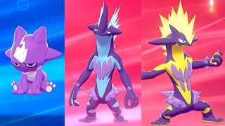 How to get Toxel and Evolve into Toxtricity  Pokemon Sword and Shield [upl. by Rehtse751]