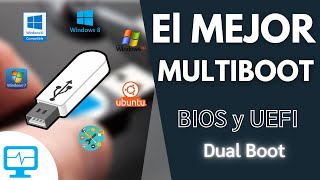 VENTOY Multiboot BIOS y UEFI DualBoot  TODO en 1 Solo USB  Windows Linux y Mas❗️ [upl. by Akemat3]