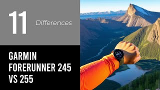 Garmin Forerunner 245 Vs 255 [upl. by Irrol818]