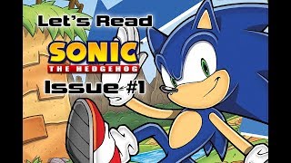 Lets Read Sonic IDW 1 [upl. by Nwahsear811]