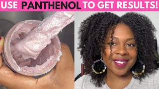 Panthenol How to use Panthenol for Hair Growth and Moisture Vitamin B5 [upl. by Denna]