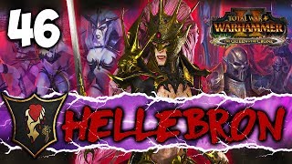 DEFENDING THE SHRINE Total War Warhammer 2  Dark Elf Mortal Empires Campaign  Hellebron 46 [upl. by Bethel]