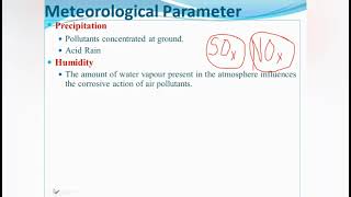 Meteorological Parameter  Secondary Meteorological Parameter [upl. by Burg]