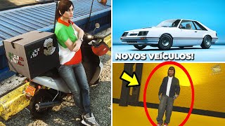 NOVA ATUALIZAÇÃO NO GTA 5  NOVOS VEÍCULOS NOVO TRAJE COLECIONÁVEL BÔNUS 4X amp NOVIDADES [upl. by Eessej]