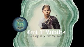 BrindaMukthi Exclusive I A Poornachandrika Potpourri I Home Recordings of Smt T Muktha I TMuktha110 [upl. by Aihc]