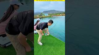 Caught huge fish with small spears।😱shortvideo amazingfacts [upl. by Wesla396]