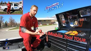 Mobile mechanic mini truck tool tour detailed tool setup [upl. by Whitten]