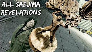 Yakuza 4  All Saejima Revelations [upl. by Amme]