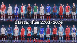 Fifa 23  20032004 season mod [upl. by Nref]