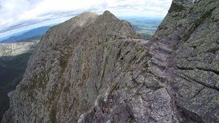 KATAHDIN  Cathedral Trail  Knife Edge [upl. by Ynaiffit]