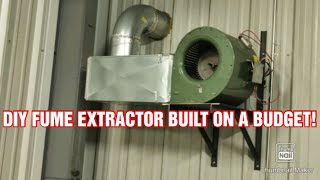 Inexpensive Shop Exhaust Fan Fume Extraction System [upl. by Pansy]