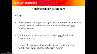 hoofdletters en leestekens [upl. by Arima]