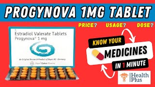 Progynova 1mg Tablet  estradiol valerate tablets progynova 1mg  Progynova 1mg uses for pregnancy [upl. by Froehlich]