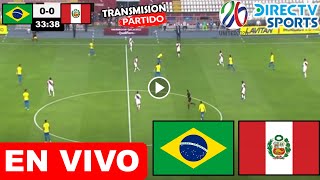 Perú vs Brasil EN VIVO donde ver y a que hora juega peru vs brasil Eliminatorias Conmebol 2023 hoy [upl. by Pish]