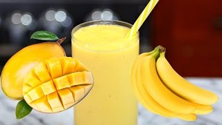 MANGO BANANA SMOOTHIE [upl. by Leshia72]