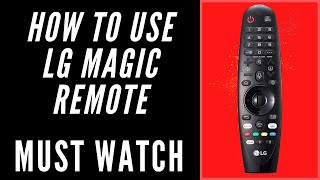 How To Use LG Magic Remote Key Features in 2021 [upl. by Clarabelle]