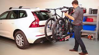 Yakima FoldClick Tow Ball Bike Rack  Install Video [upl. by Brost]