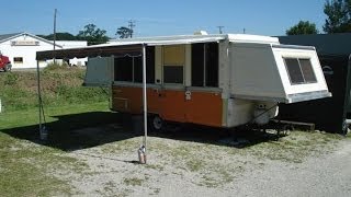 1976 Apache Ramada Pop up hardside tent camper [upl. by Omora837]