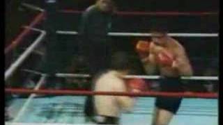 Alexis Arguello vs Ray Mancini Round 14 [upl. by Etteniuqna906]