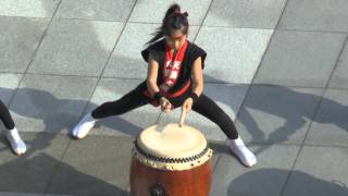 Sensational Young Taiko drummers  Powerful brilliant Nagasaki Japan Part 1 [upl. by Clio129]