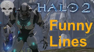 Lines of Halo  Halo 2 Elites Funny Dialogue [upl. by Surad364]