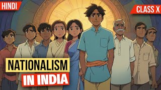 Nationalism in India Class 10 full chapter Animation  Nationalism In India Class 10 One Shot [upl. by Suoiluj]