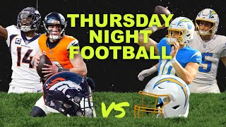 Chargers Host Broncos In AFC West Rivalry Match For Thursday Night Football [upl. by Fayth]