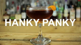 Hanky Panky Gin Cocktail Recipe [upl. by Enaffit]