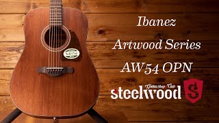 Una fiesta en tus oídos  Ibanez Artwood AW54 OPN [upl. by Sturrock]