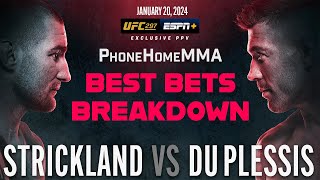 The END of Sean Stricklands Reign UFC 297 Strickland vs Du Plessis Breakdown [upl. by Bremen]