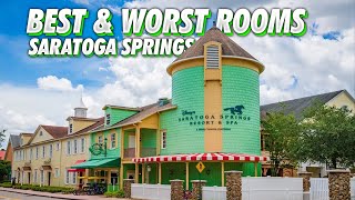 Best amp Worst Rooms at Disneys Saratoga Springs Resort amp Spa [upl. by Esirec]