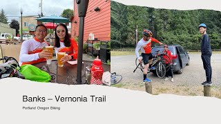 Biking Banks Vernonia Trail Portland Oregon [upl. by Ais]