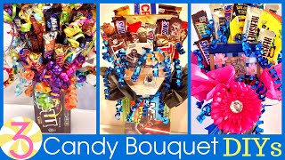 CANDY BOUQUET DIY  HOW TO MAKE A CANDY BOUQUET [upl. by Adnih]