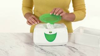 How to Use the Munchkin Warm Glow Wipe Warmer [upl. by Tavia]