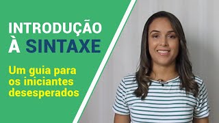 Como fazer análise sintática  Parte I [upl. by Sundstrom]