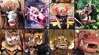 Barongan Bali Yang Sangat Seram 11 Barong Bali Terbesar Terunik amp Paling Menyeramkan [upl. by Anirpas]