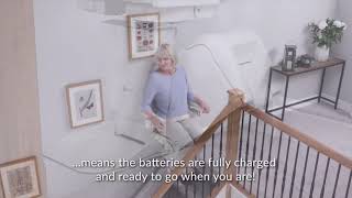 Handicare 1100 Stairlift  Lifeway Mobility [upl. by Occir]